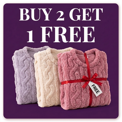Sherpa fleece loungewear set
